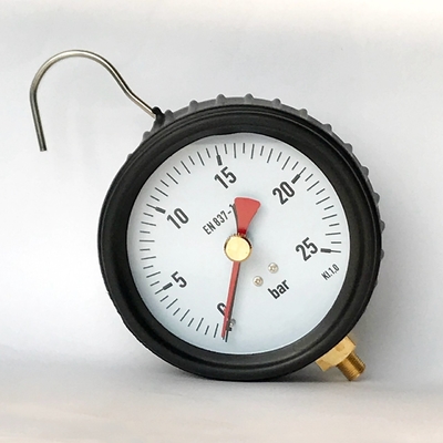 calibre de pressão enchido líquido de aço inoxidável de aço inoxidável do calibre de pressão de 100mm