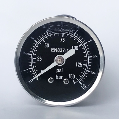 Barra da libra por polegada quadrada 10 do manômetro 150 todas as aplicações de aço inoxidável da pulsação da vibração do calibre de pressão