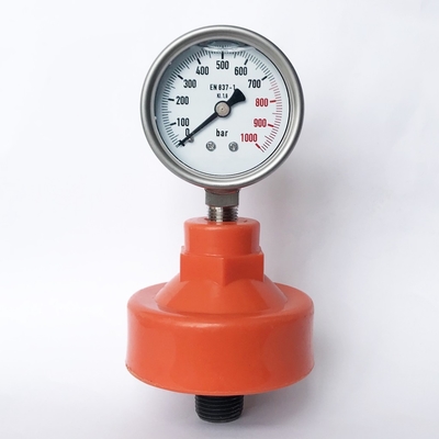 Calibre de pressão higiênico do calibre de pressão 50mm da barra de PTFE EPDM 1000