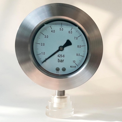Calibre de pressão perigoso da barra do seletor 10 do calibre de pressão 100mm da precisão dos ambientes