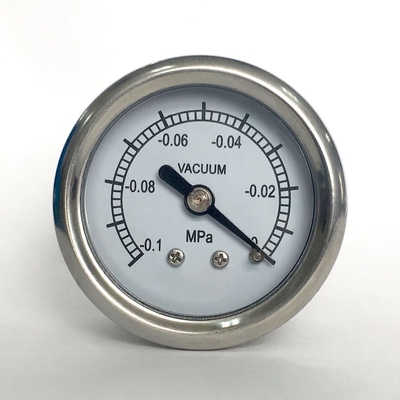 A montagem inferior Ss exerce pressão sobre o manômetro enchido glicerina do MPa SS316 do calibre 0,1