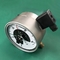 Manômetro de aço inoxidável do quilolitro 1,6 radiais da barra da montagem 400 do calibre de pressão do vidro 160mm